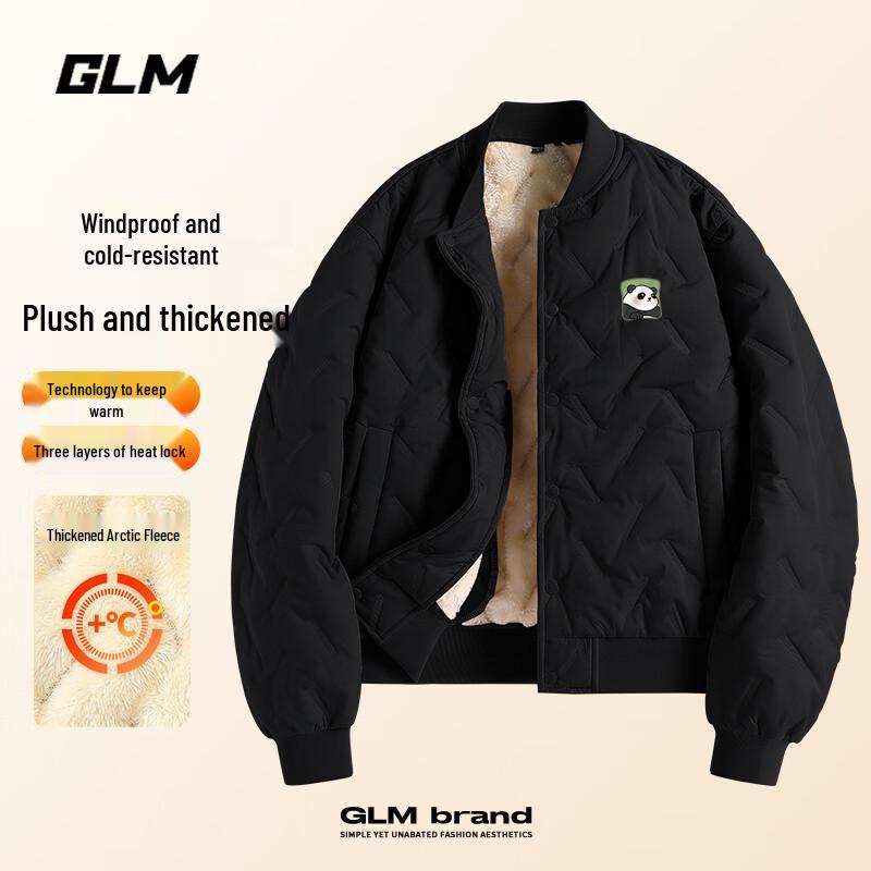 

GLM Unisex Winter Windproof Baseball Padded Jacket L