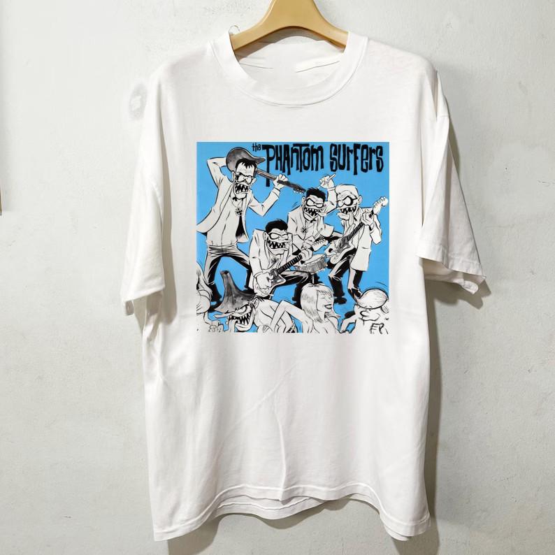 The Phantom Surfers ALBUM white T-shirt Unisex All sizes S to 45Xl JM828 Unisex T-Shirt S