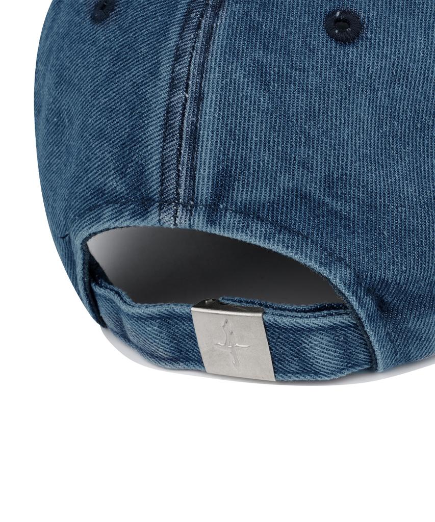 NOT4NERD 4 Symbol Stud Vintage Ball Cap - Deep Blue