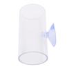 Betta Fish Tunnel Transparent Hollow Betta Fish Tube with Suction Cup for Resting Fish Tank Accessories S