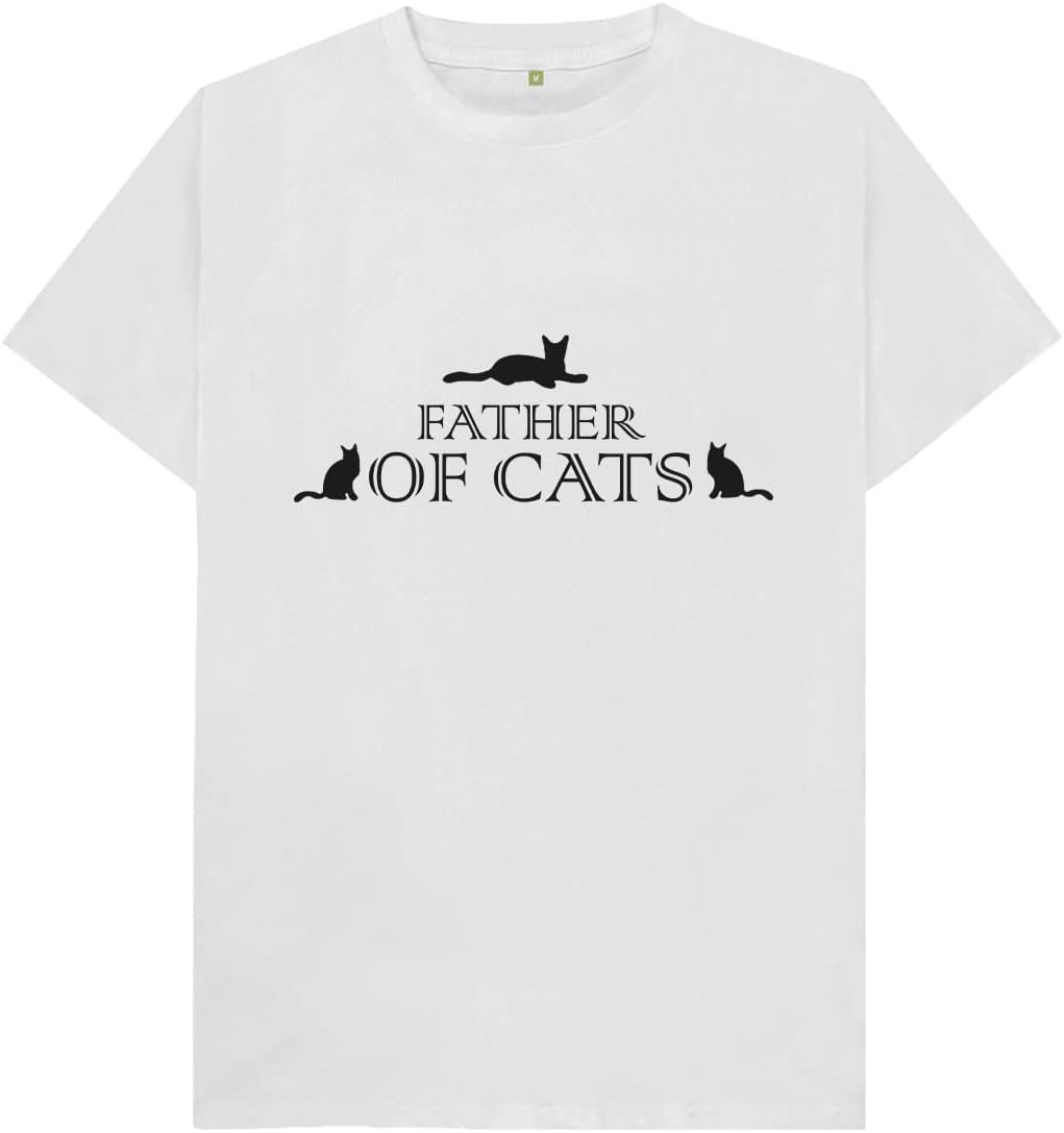 Father of Cats Kids Mens T Shirt XS