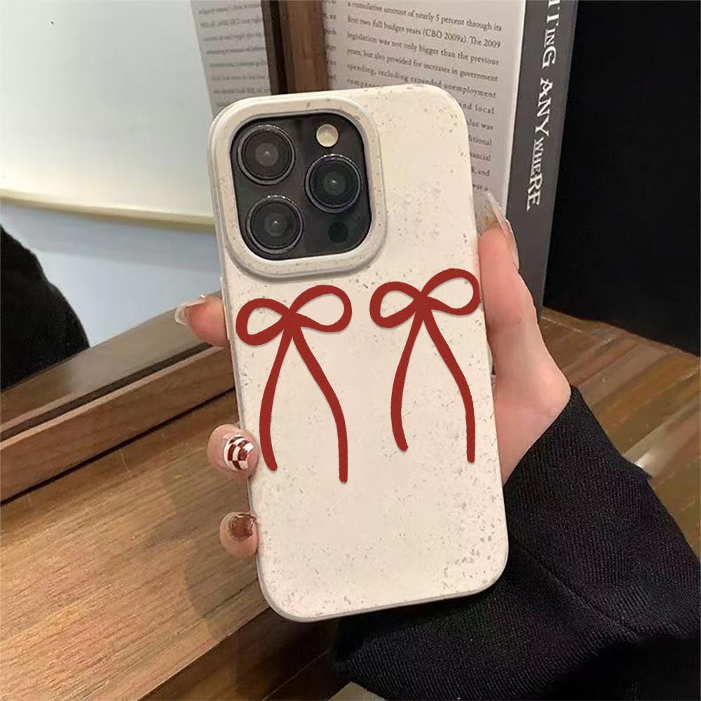 Advanced Bow Phone Case Suitable For IPhone 17 Pro Max Air 16 15 Plus 14 13 12 11 Case Cover Funda For IPhone 16 15 14 Plus Case