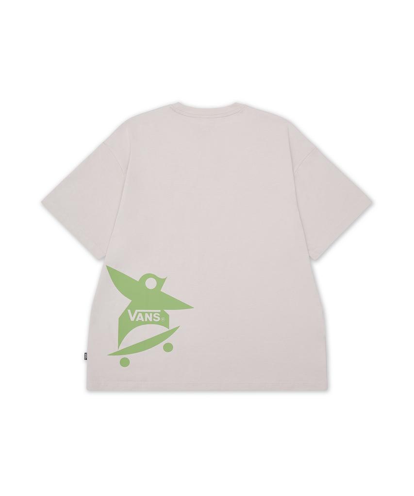 VANS Bird Short Sleeve T-Shirt - Taupe Mist / Vn000Tkyen91