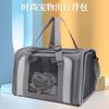 Portable Pet Carrier Bag Cat Large Space Breathable Oxford Shoulder Outdoor Travel