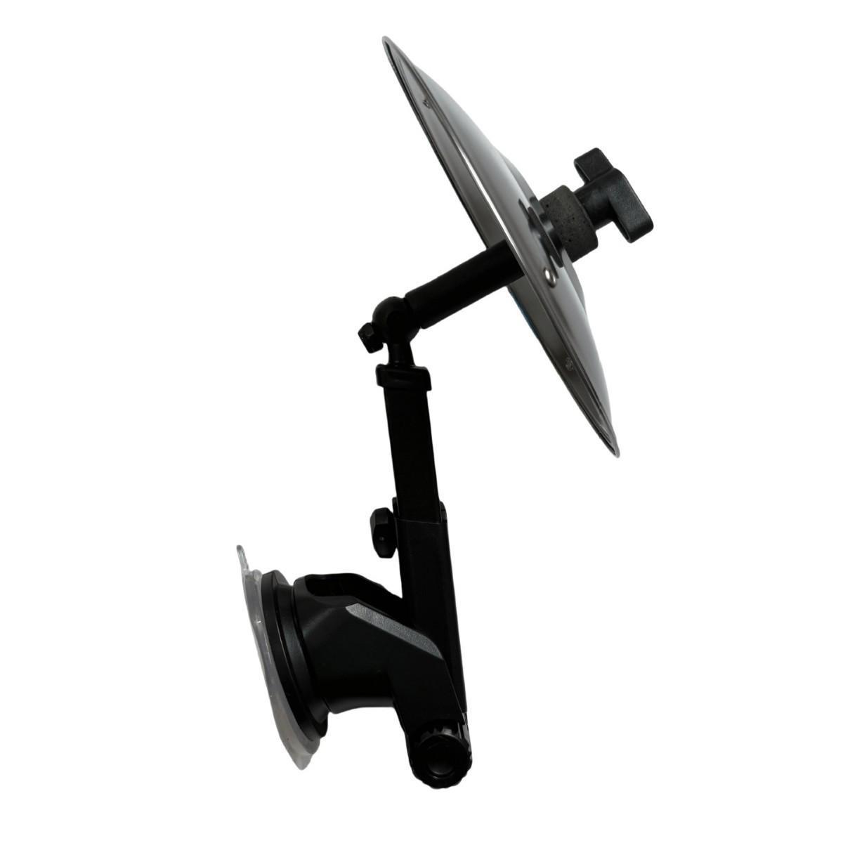 Compact Car-Mounted Cymbal Player with Suction Cup – Hand-Played Improvised Cymbal Instrument Without Bells