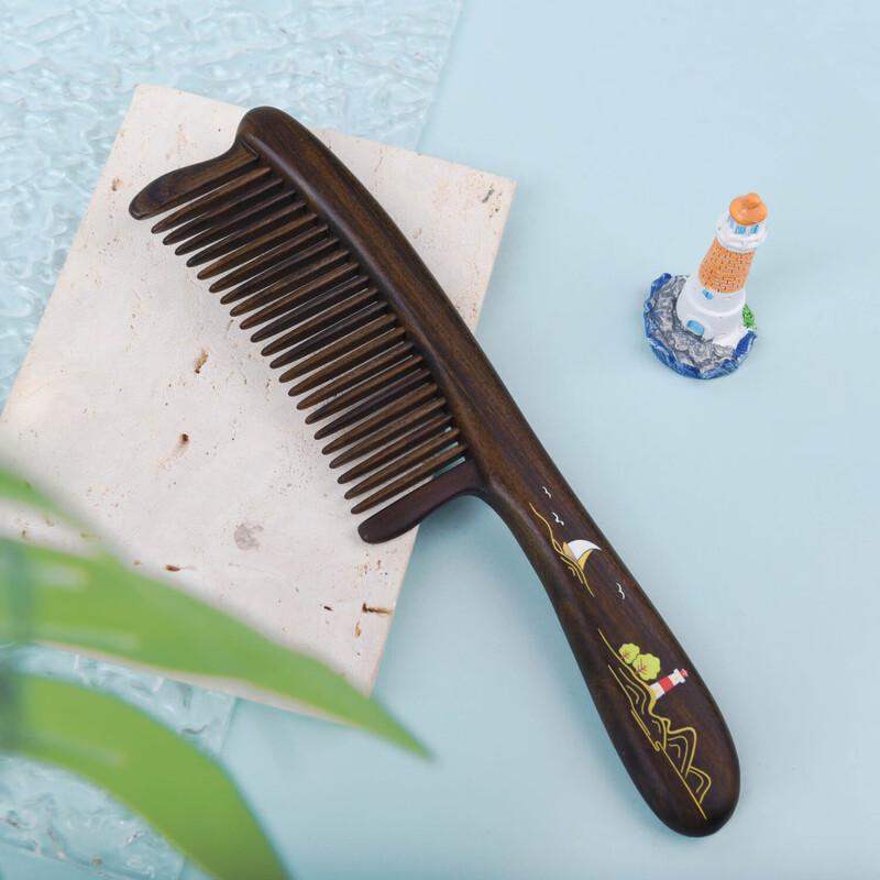 Набор для подарка от Tan s Craftsman: Гладкое плавание, деревянный гребень