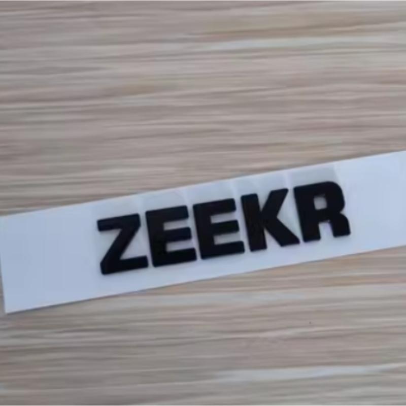 Car Rear Wordmark Sticker, For Zeekr 001