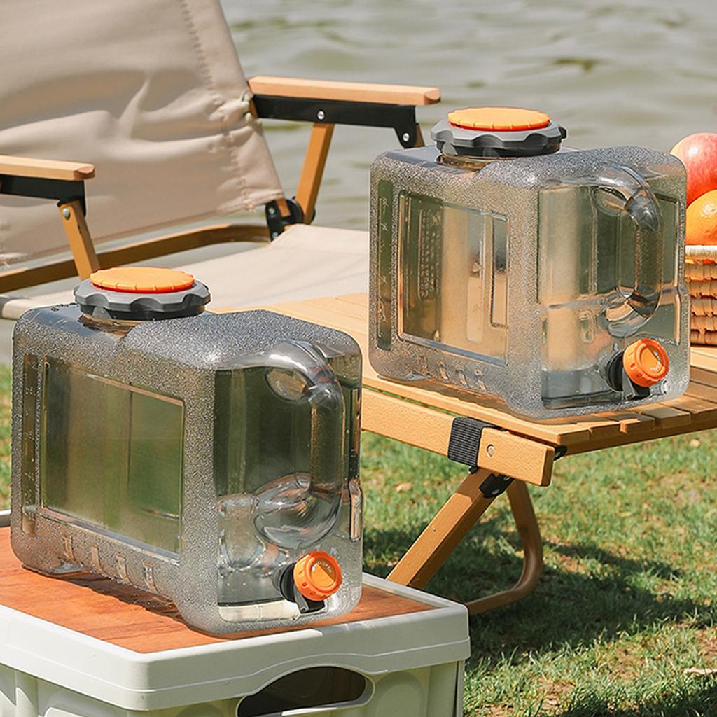 5L/8L/12L/18L/22L/25L Water Container No Leakage Water Tank Camping Water Bucket for Hiking Picnic Vehicle Outdoor Emergency