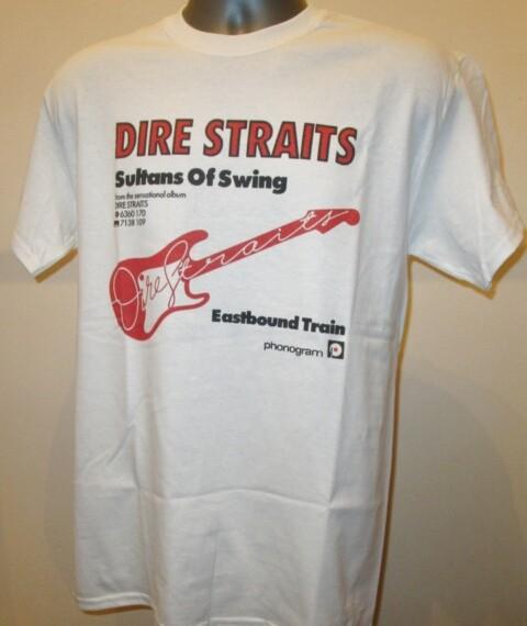 T-shirt Musica Rock Classico Dire Straits Sultans Of Swing Supertramp Police V315