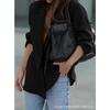 Women S Casual Loose Fit Blazer Commute Versatile Outerwear