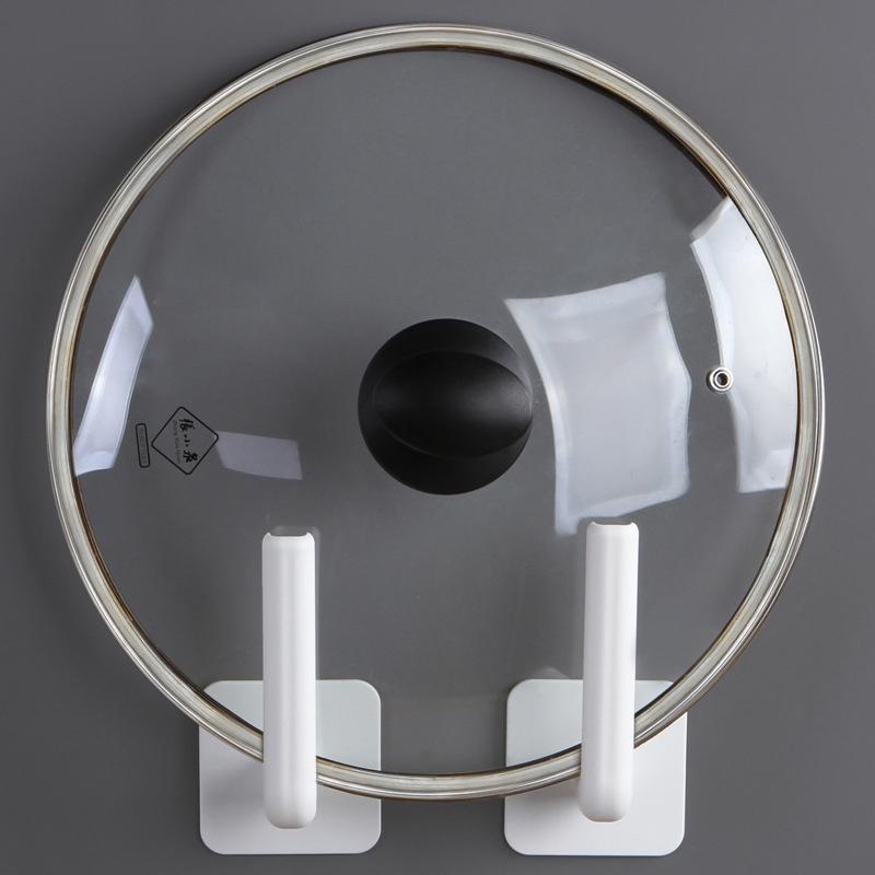 Sticky No Drill Heavy Duty Hooks for Kitchen Bathroom Multi-Purpose Wall Mounted Organizer Shelf Holder