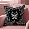 D-Death Row Records Cushion Cover Multi-Scene Pillow Cover for Home & Car - Reversible, Soft & Durable for Daily Use