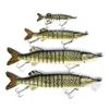 Multi-Joint Long Cast Pike Fishing Lure – Artificial Hard Bait for Sea Fishing
