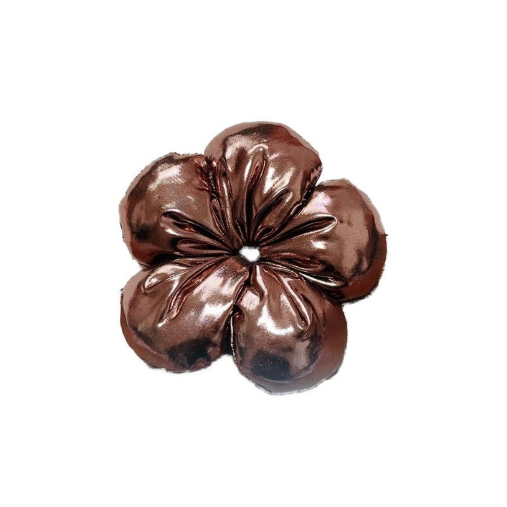 Sponge Large Satin Hair Scrunchies Flower Shape Exaggerated Hair Ring  Women