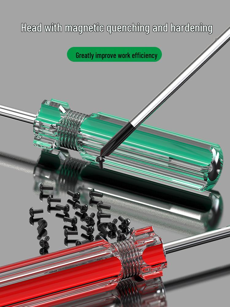 

Baolian Magnetic Crystal Handle Screwdriver for Electronics & Toys Cross Crystal Screwdriver, 1