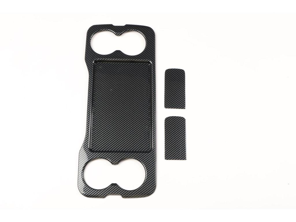 Carbon Fiber Interior Stickers for 15-23 Alphard Vellfire 30 Series, Scratch-Resistant
