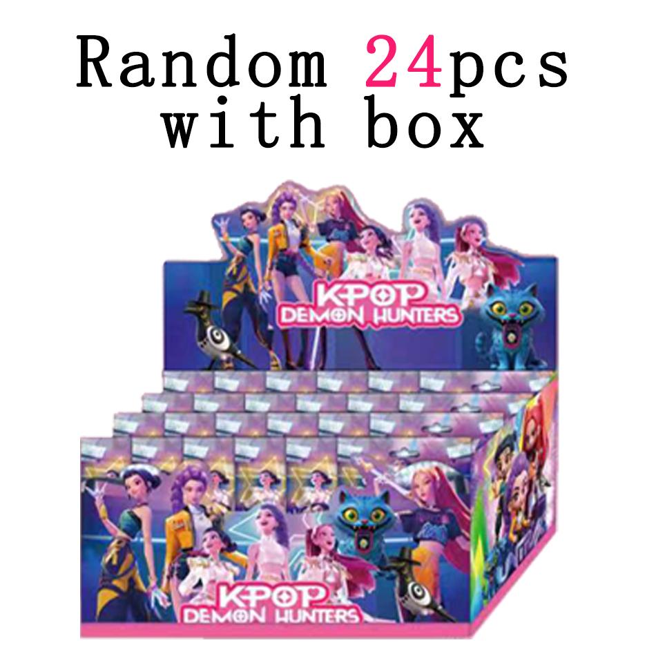 Kpop Dämonenjäger Anime Figur Spielzeug Niedlich PVC Überraschungsbox Gelenke Actionfigur Modell Puppen Kinder Geburtstagsdekoration Spielzeug Geschenke