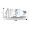Supplementation Lamp Bulb Energy-saving Ultraviolet Lamp Bulb Portable  Lightweight Heating for Tropical Rain Forest Pets