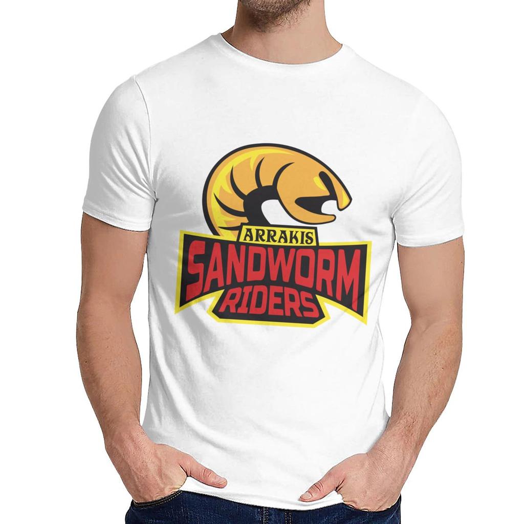 Movie Arrakis Sandworm Riders T Shirt Quality Cotton Harajuku Man S O Neck Streetwear La