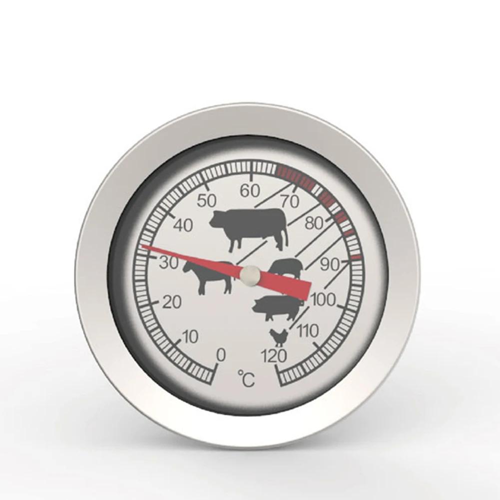 Dial Kitchen Thermometer Stainless Waterproof Food Water Meat Temperature Probe Oven Baking Cooking BBQ Temperature Meter Test