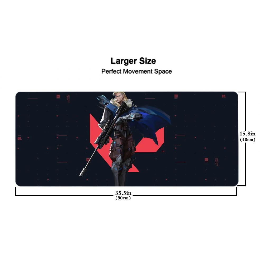 shenhe genshin Mouse Pad 500X1000 mm Large Gaming Mousepad Gamer XL Rubber Otaku Keyboard Pad Laptop Desk Mat