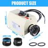 3000W Pool Heaters for Above Ground Swimming Pool, Immersions Water Heaters for Bathtub Electric Water Heaters Thermostat