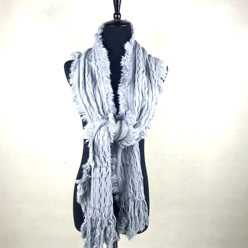 Autumn and winter dual-purpose women's imitation cashmere tassel super long thickened warm color plaid scarf shawl