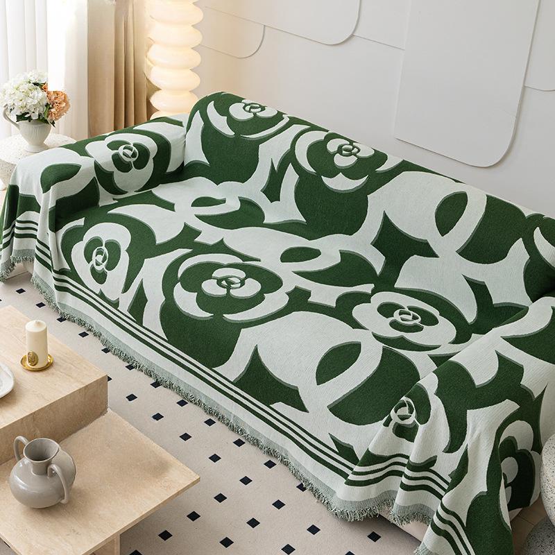 Chenille Four Seasons Universal Sofa Cover Towel All-Inclusive Full Set Sofa Cover Dustproof Sofa Cushion Blanket