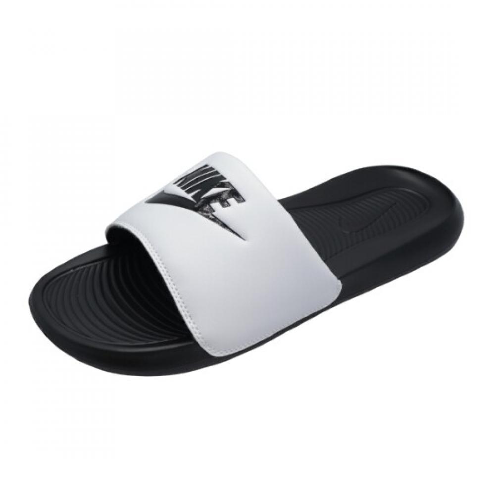 Nike Victory One Slide Cushion Slipper White Black Cn9675 005