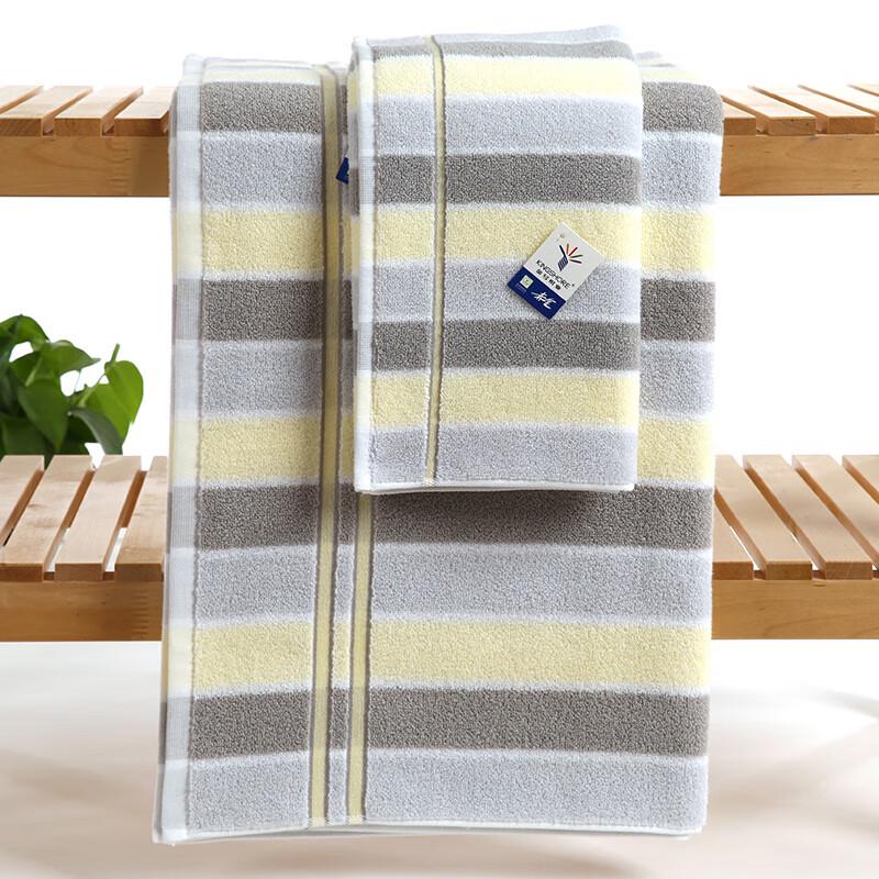 Jinhao Soft Untwisted Towel & Bath Towel Gift Set