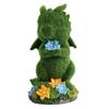 JYL TS/085,Garden Creative Flocked Dragon Solar Outdoor Light Animal Statue for Balcony Home Decor Lamp