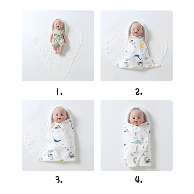 Dicke Warme Decke Neugeborenen Schlafsack Schlafsack Baby Puckdecke Decke Baby Mädchen Jungen Kinderzimmer Wickeltuch Einfach zu Tragen