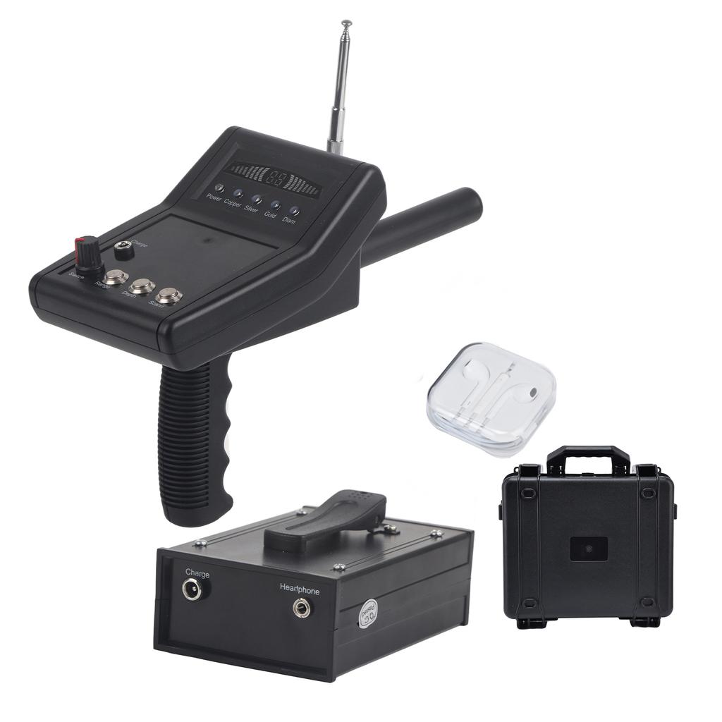 1000m Underground Metal Detector 15m Depth Outdoor Search Detector with Earphone for Silver Gold
