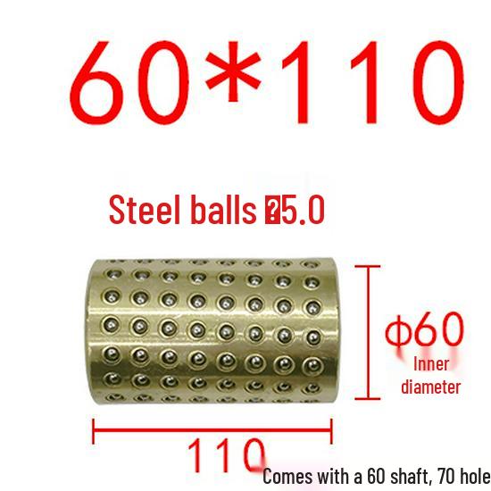 Golden Copper Ball Bearing Cage Mold Guide Bush Holder