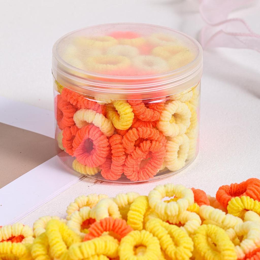 High-Elasticity Hair Ties for Girls - Gentle on Hair, Perfect for Children's Hairstyles