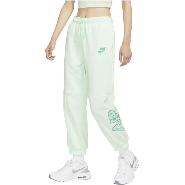 Nike Nsw Air Fleece Pants Casual Knit Cuffed Sportswear Women Bottoms Green DM6062-394