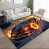 1PC Custom Name Car Theme Floor Mat Ideal for Living Room, Game Rooms, Office, Bedroom,Floor Mat Playful Design