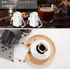 Coffee Filter Bags for Drip Paper Filters with Hanging Perfect for the and Homemade 100 Filters Coffee, Single-Cup Tabs, Travel, Office, Coffee,