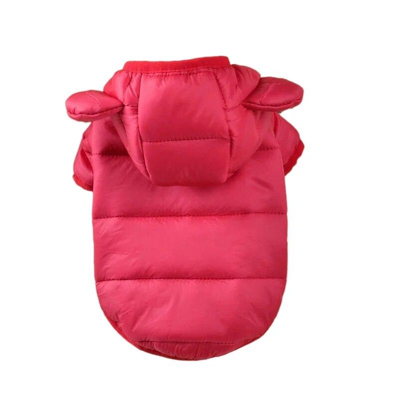 Puppy Coat for Small Medium Dogs Cats Clothes French Bulldog Hoodies Winter Chihuahua Pug Padded Clothing Shih Tzu Outfits