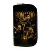 Borsa a mano da donna e uomo Borsa per cuffie Portafogli Ronaldo Portamonete Portamonete Portafogli per soldi Carta di credito Borsa per soldi Borsa portaoggetti Stella del Calcio