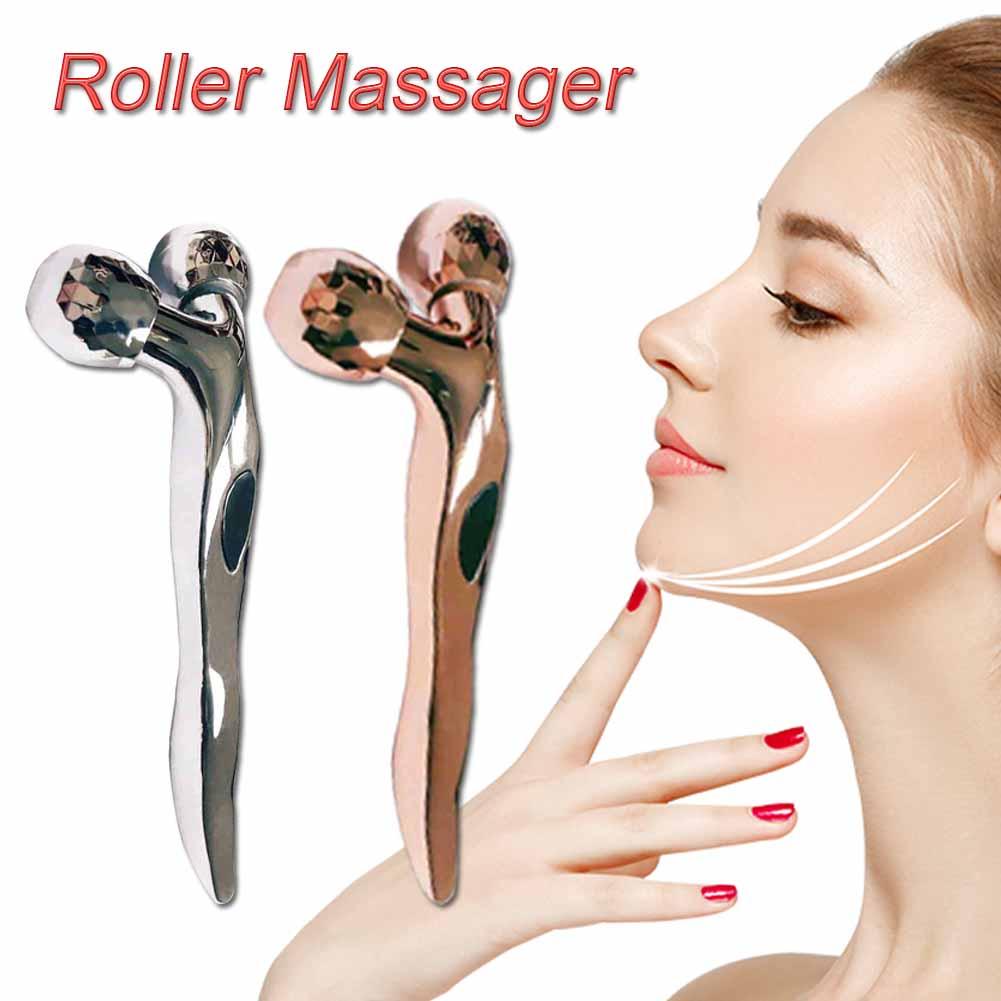 Buy 3D Face-lift Roller Massager Y Shape Face Massage Instrument Beauty ...