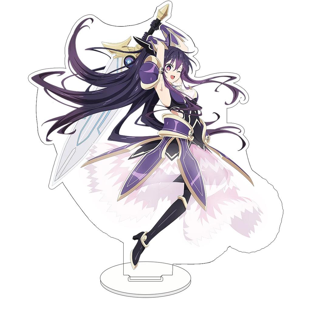 Anime Date A Live Figure Acrylic Stand Tokisaki. Kurumi Statue Yatogami Characters Ornament Accessories Goods Collection Gifts