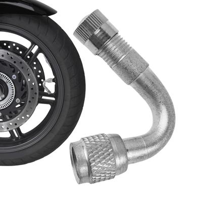 Motorcycle Air Valve, Tire Valve Extension Adapter, 90° Extension, L-Shaped Air Valve, For Moped