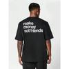 Fai Soldi Non Amici T-shirt Uomo Cotone Marchio di Lusso Moda Taglia Grande Top Casual Manica Corta Streetwear Nuovi Arrivi Maglietta