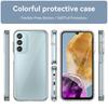 For Samsung M55 Case Cover Samsung Galaxy M55 M 55 5G Capas Shockproof Phone Bumper Transparent Colour Frame Clear Samsung M55