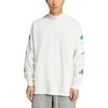 adidas Serie Equipment Ss25 Eqt Moda Traspirante Comodo Cotone Maglietta a Maniche Lunghe Uomo Top Bianco JN4846