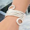 Alloy Bendable Snake Necklace Costume Jewelry Twistable Flexible Choker Punk Jewelry Accessories Bracelet Snake Necklace