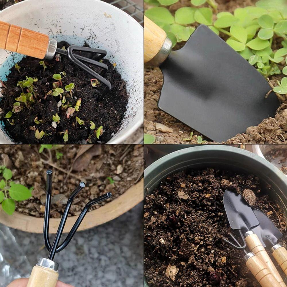 Multifunctional Bonsai Tools Gardening Tools For Flower Pots Garden Shovel Spade Small Rake Shovel