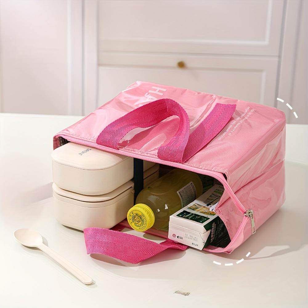 1 Dopamine Lunch Bag For Office Workers, Large Capacity Lunch Insulation Bag, Thick Aluminum Foil,outdoor Camping, Picnic Insulation Bag
