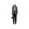 Polo Ralph Lauren Plaid Print Single-Breasted Loose Casual Long Sleeve Shirt Women Shirts Navy-Blue 211916024-001